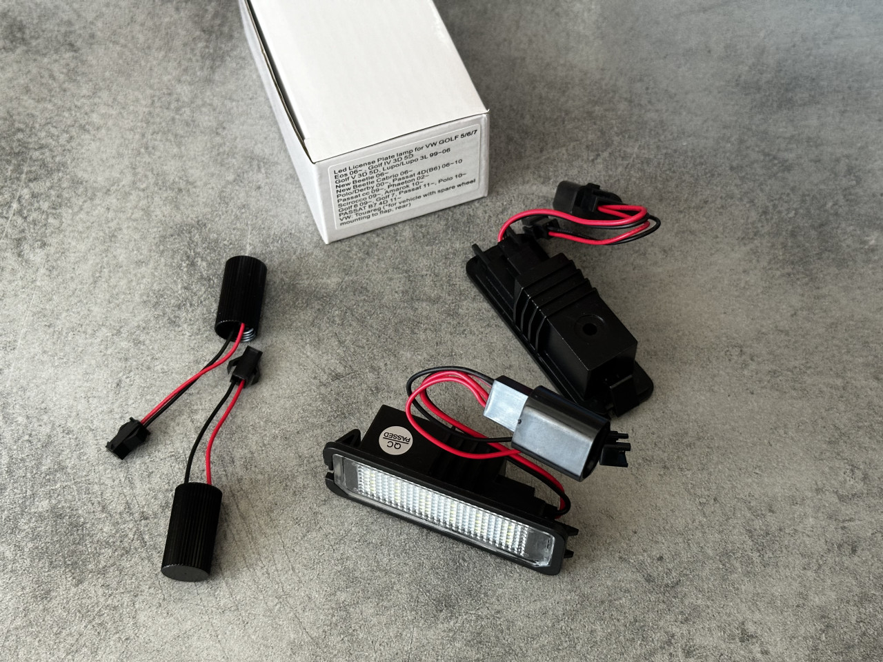 LED Sijalice Kuciste kucista tablica vw polo 4 5 6 golf passat