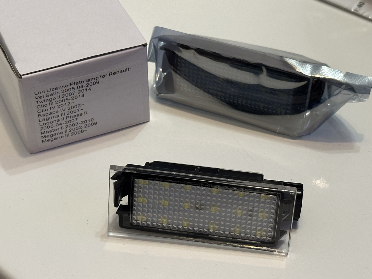 LED Sijalice Kucista Tablica Renault Reno Megane Laguna