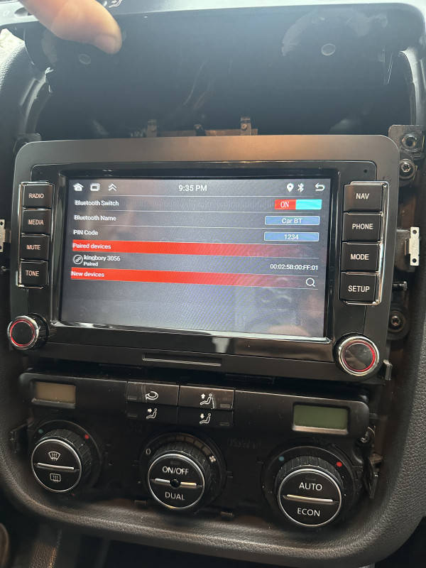Android Multimedija Golf Touran Polo Passat VW 4+64GB Radio