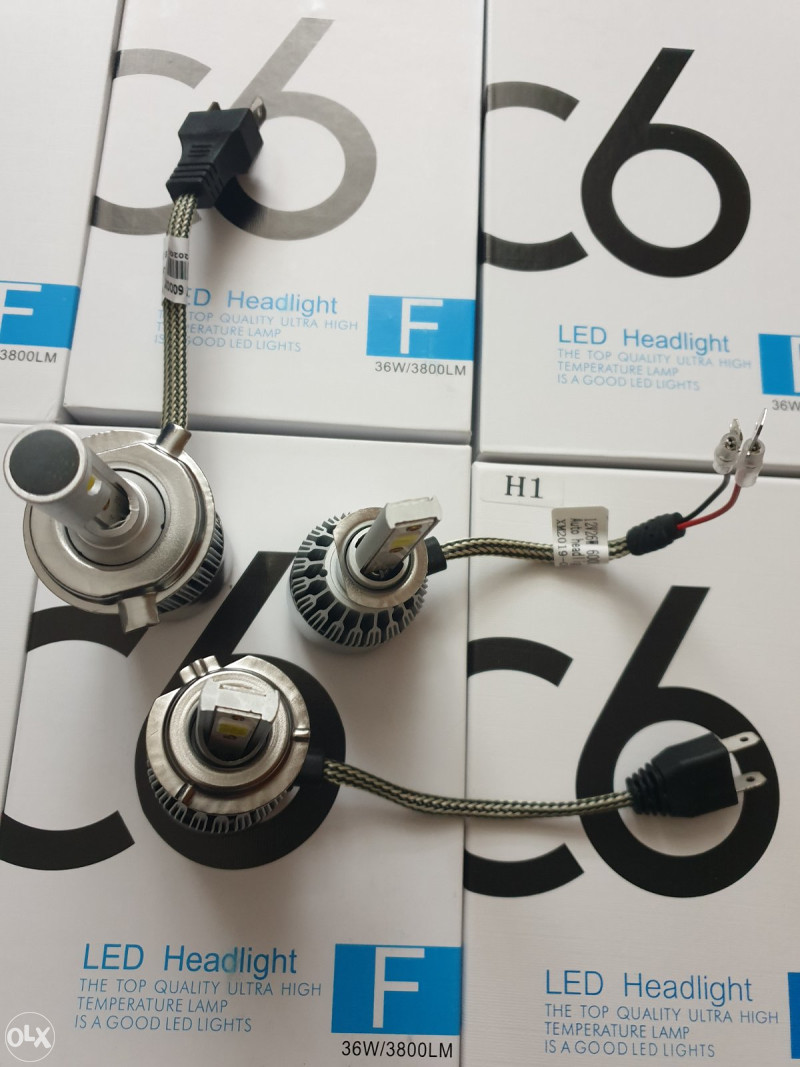 LED Sijalica komad C6 + H1,H4,H7,H8,H9,H11,Hb4,Hb4