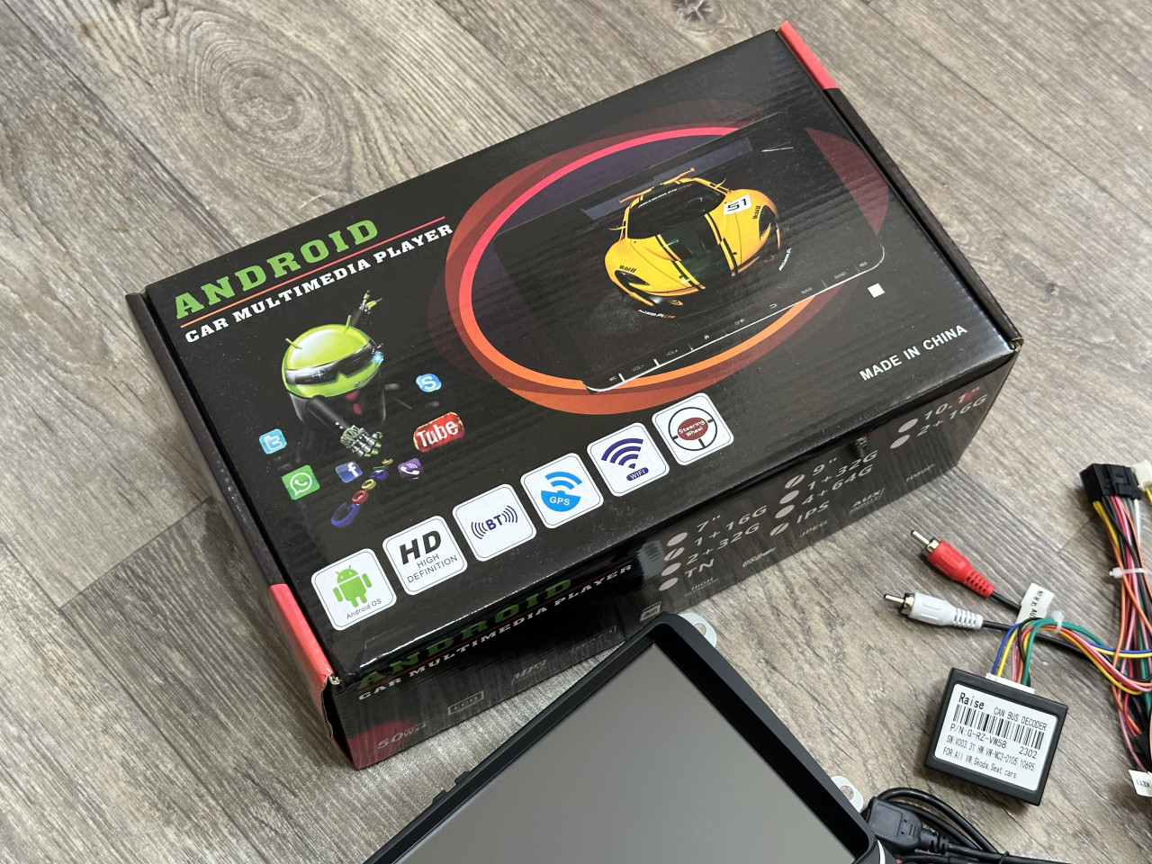 Android Multimedija 10 incha 4+64GB VW Skoda Seat