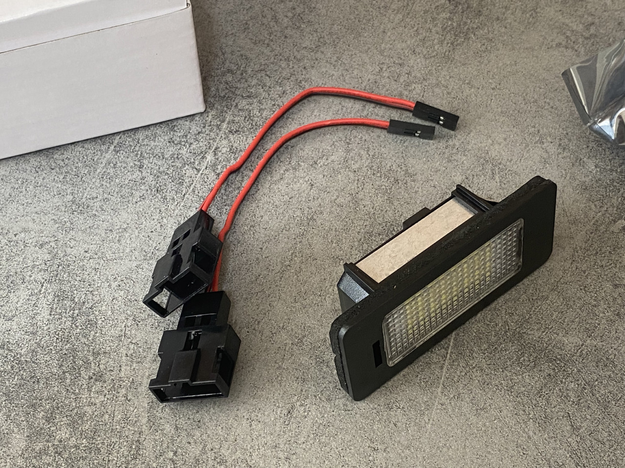 LED Kucista Tablicu Kuciste Tablice VW Bmw Audi Golf Bez Greske