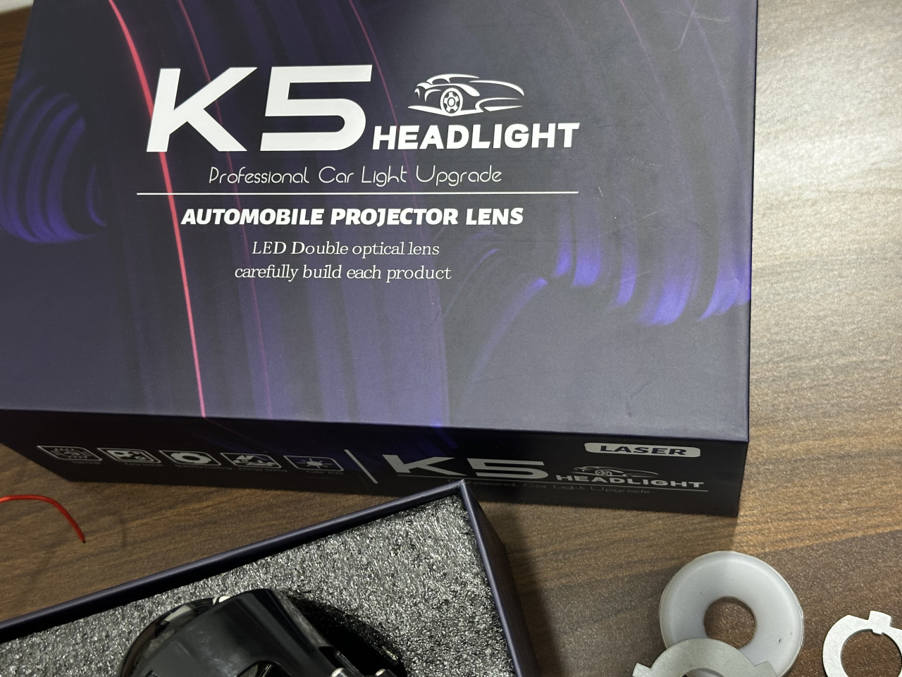 BiLed Sociva Socivo Projektori K5 Model 2.5 i 3 inch Projector