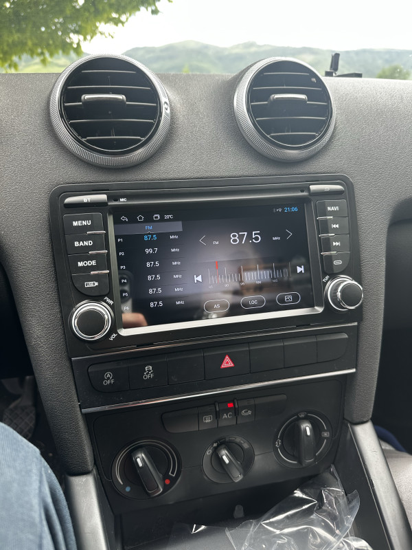 Audi A3 Multimedija android navigacija radio 2-32 7inch