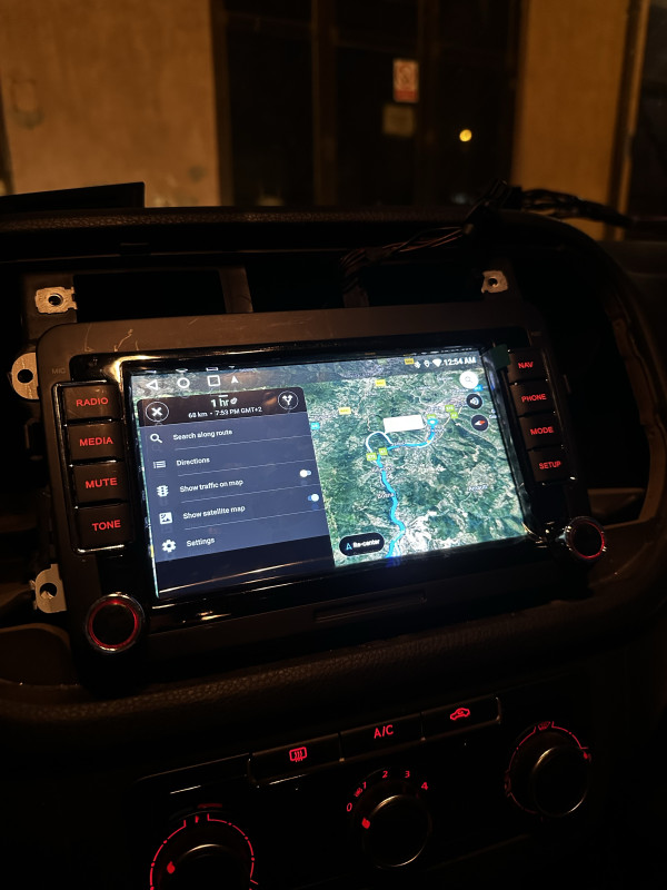 VW Tiguan Android Multimedija Navigacija 4+64GB 7incha