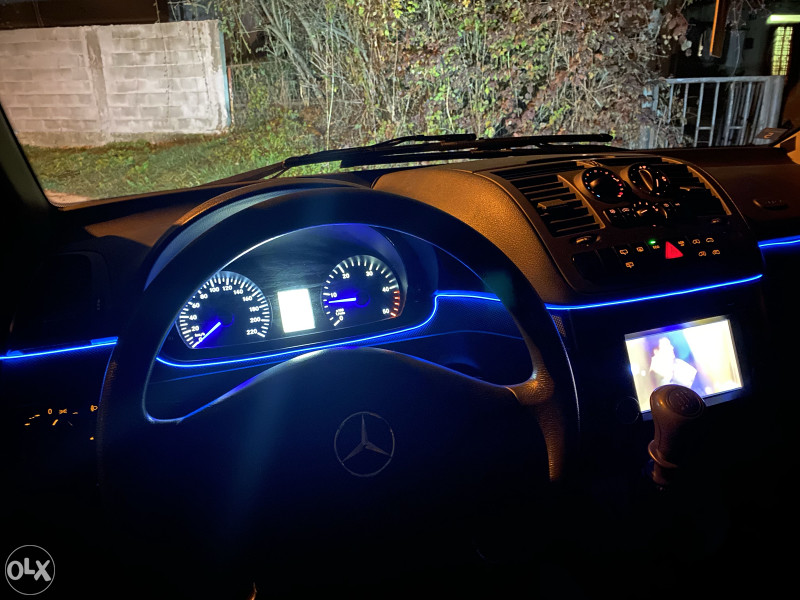 LED Traka auto 3metra ambient light unutrasnje led trake RGB