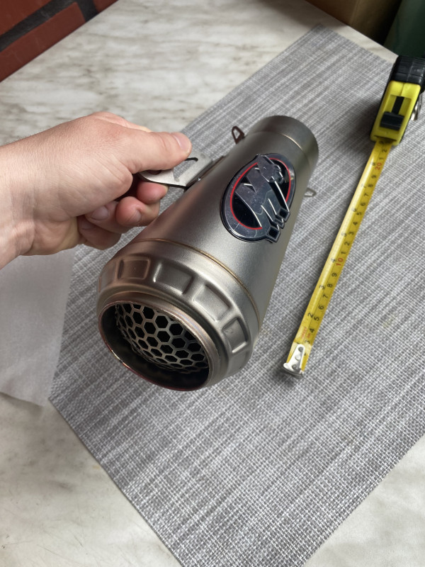 Auspuh m4 23cm najkraci 60mm ulazni fi