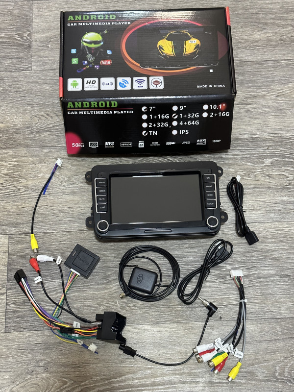 Android Multimedija Golf Touran Polo Passat VW 4+64GB Radio