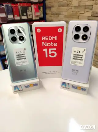 Xiaomi Redmi Note 15, 6000mAh baterija, 256GB memorija