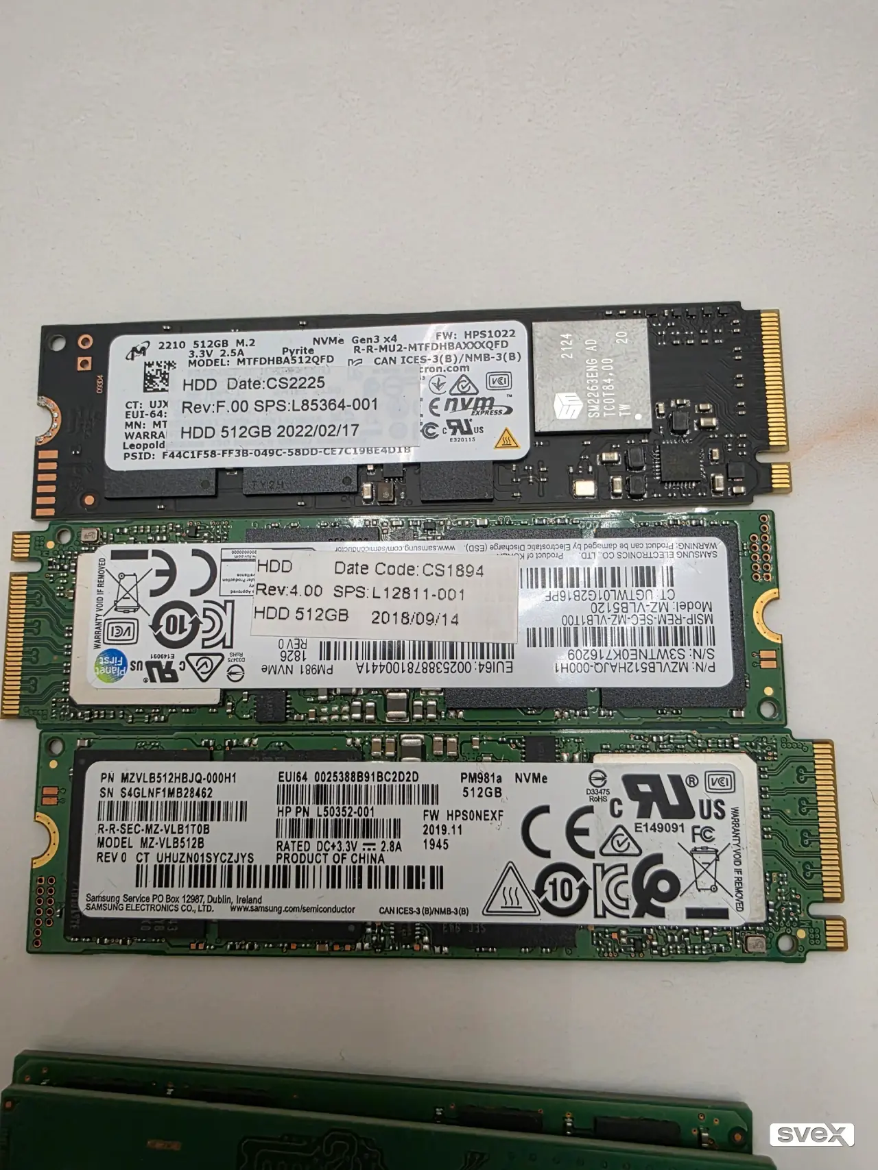 M.2 NVMe SSD diskov 512GB
