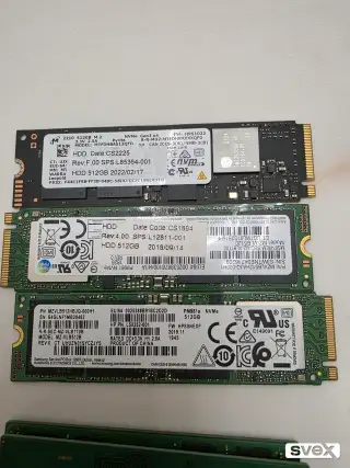 M.2 NVMe SSD diskov 512GB