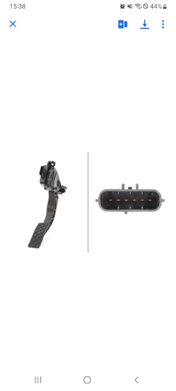 Pedala gasa A3 A4 A5 A6 05-
