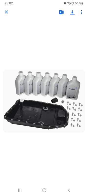 Set za zamjenu ulja zf automatski mjenjać bmw