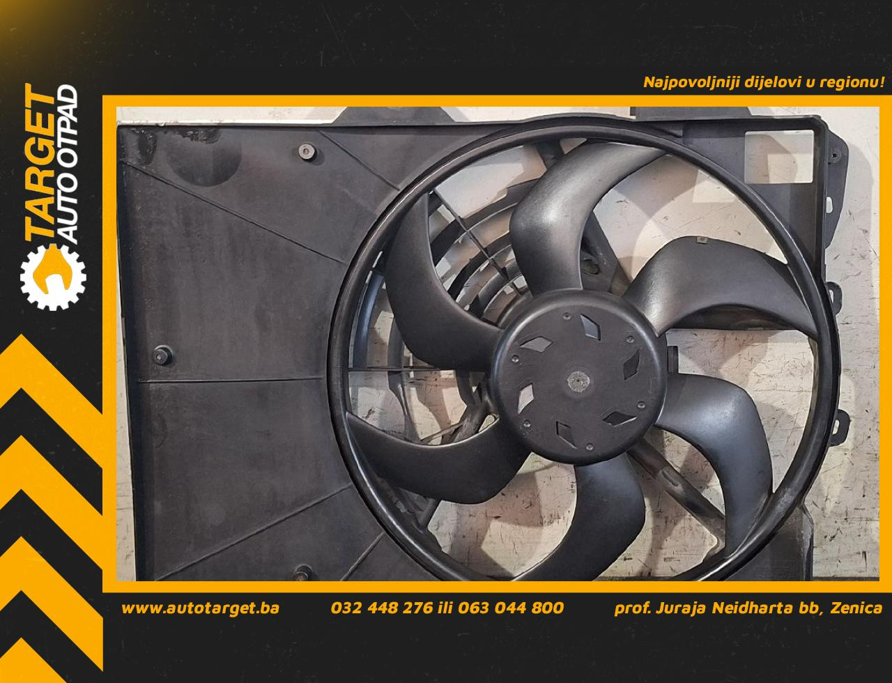 DIJELOVI VENTILATOR CITROEN C3 PICASSO > 09-11