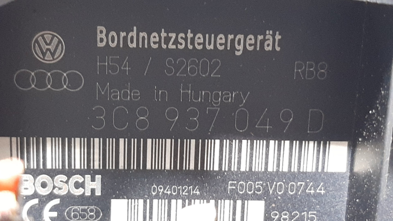ELEKTRONIKA MODUL VW CADDY > 03-10 3C8937049D