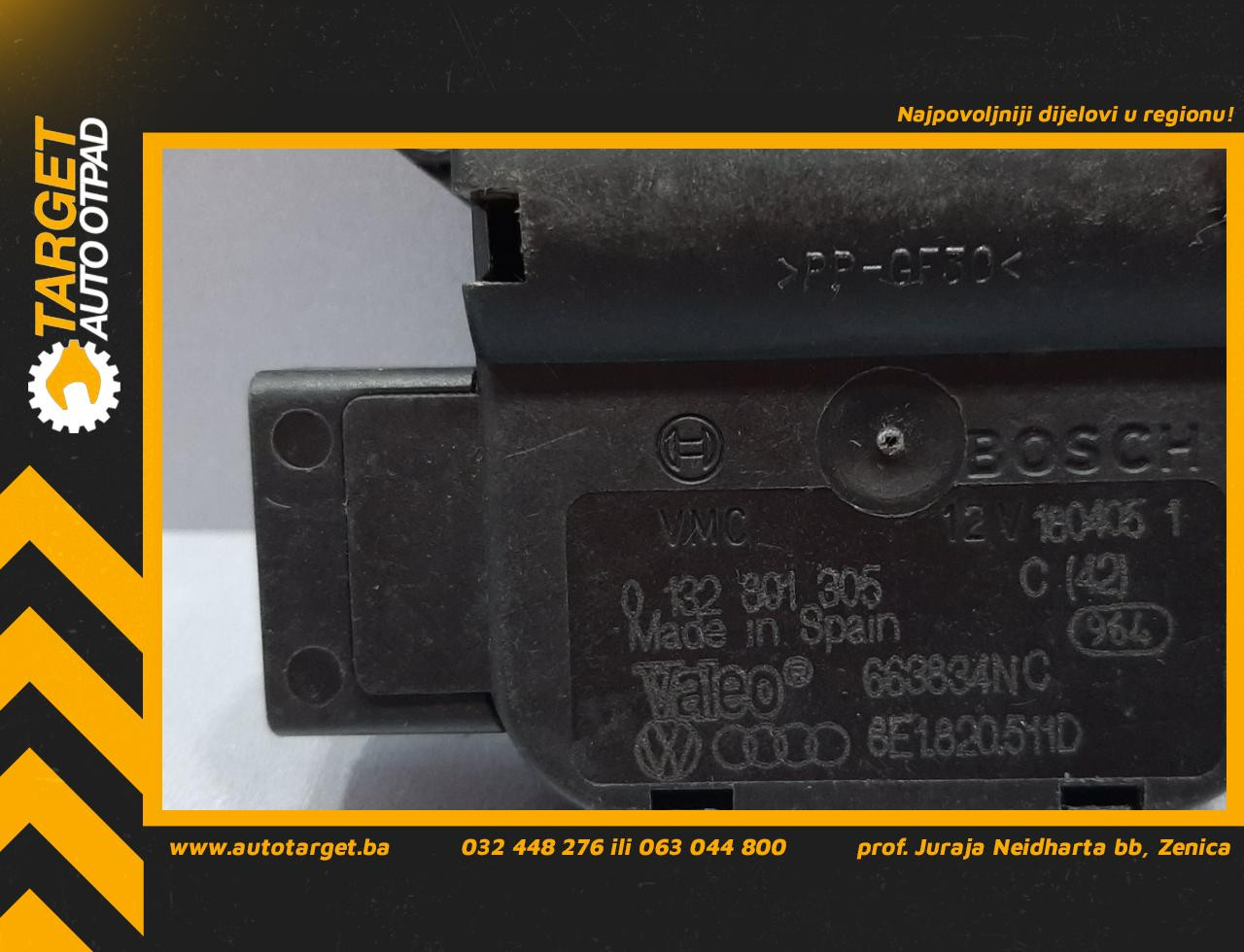 DIJELOVI MOTORIC VENTILATORA AUDI A4 (B7) > 04-07 0132801305