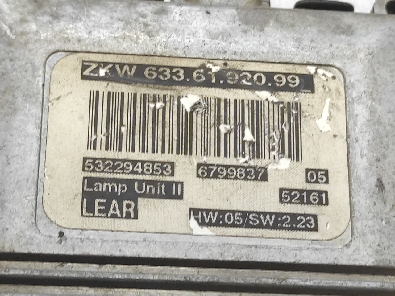 DIJELOVI BALAST FARA VOLVO V70 > 14-16 532294853
