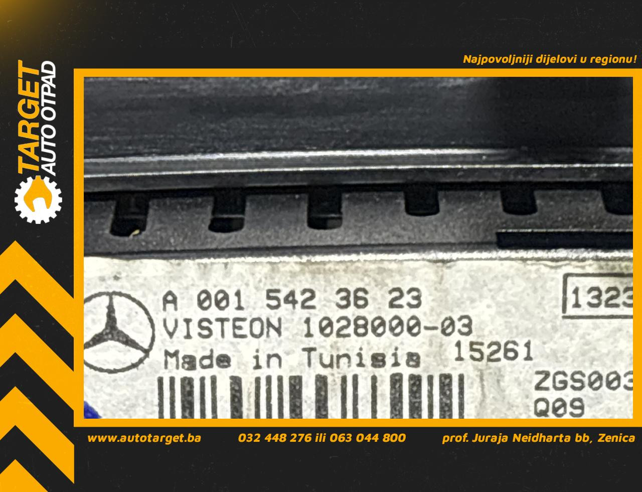 DIJELOVI ELEKTRONIKA SENZORA VW CRAFTER > 11-16 2.0 A0015423623