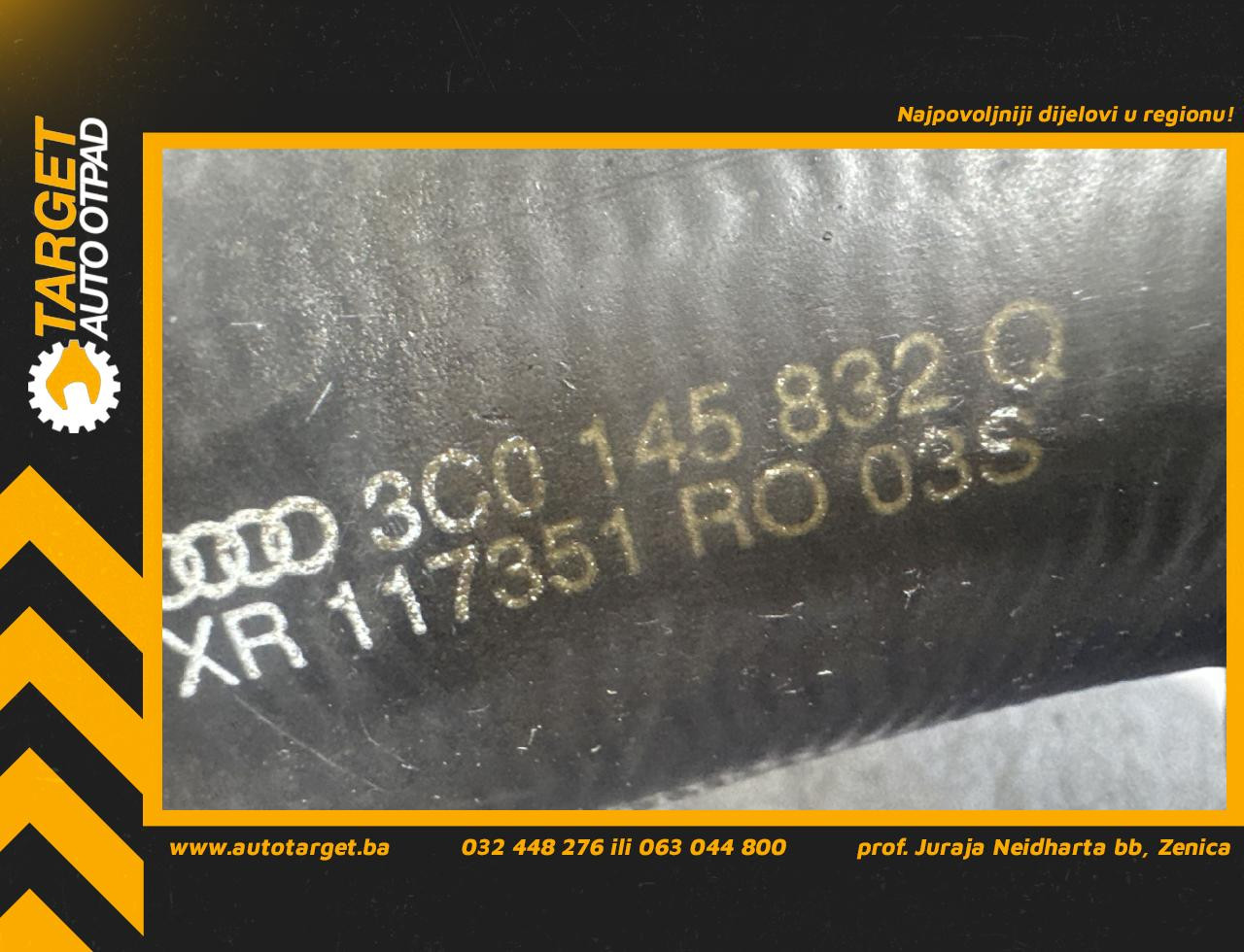 DIJELOVI CRIJEVO VW PASSAT CC > 12-17 3C0145832Q