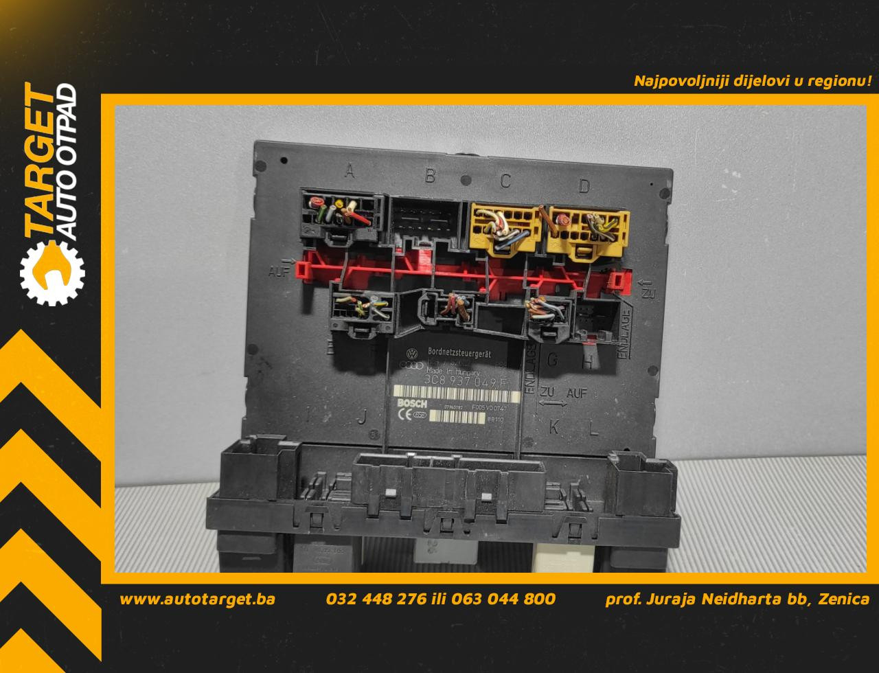 DIJELOVI ELEKTRONIKA MODUL VW CADDY > 03-10 1.9 3C8937049F