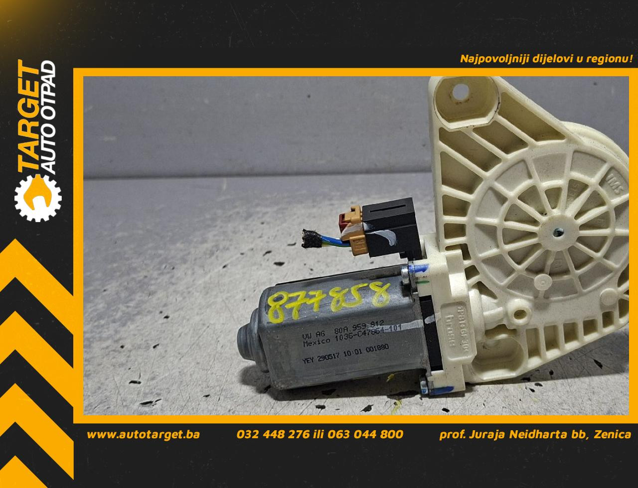 MOTORIC PODIZACA STAKLA AUDI Q5 (FY) > 17 - 20  80A959812
