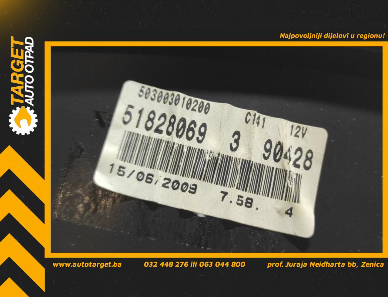 DIJELOVI CELER SAT FIAT GRANDE PUNTO > 05-09 503003010200