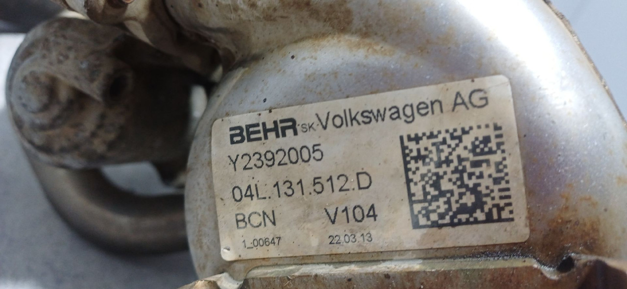 HLADNJAK EGR VENTILA VW GOLF 7 > 12-16 04L131512D