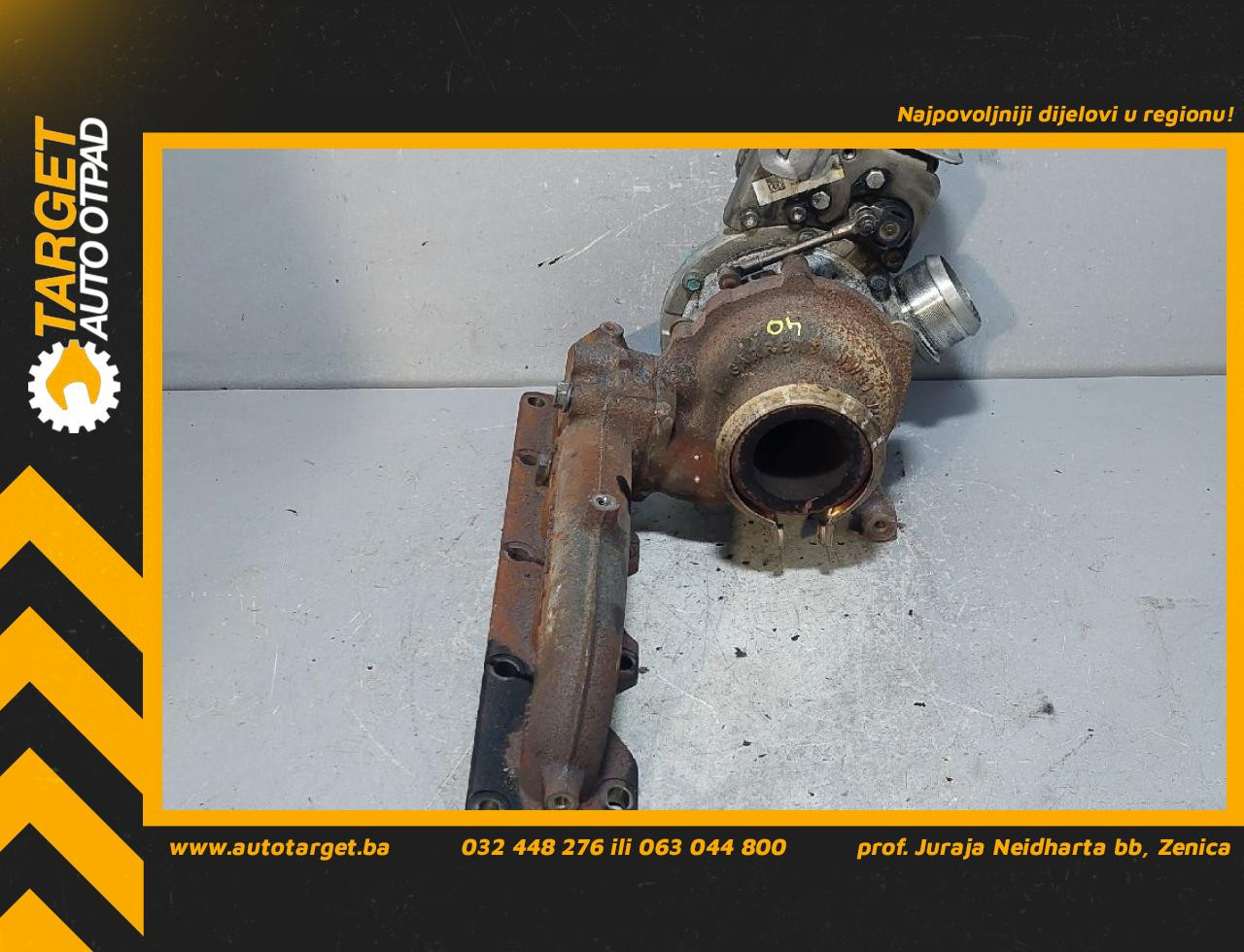 DIJELOVI TURBINA MITSUBISHI OUTLANDER > 09-12 2.2 9684849580