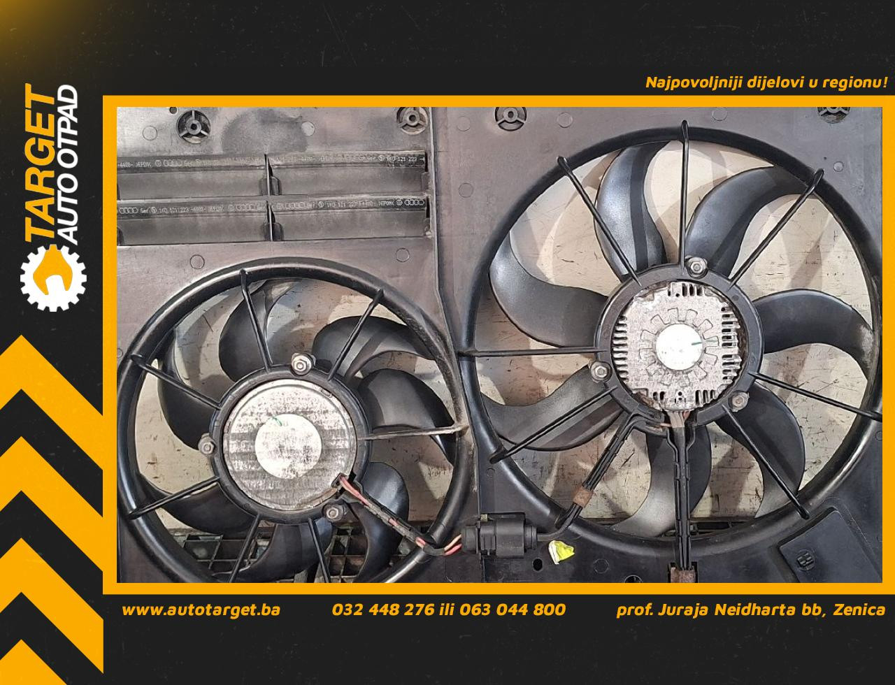 DIJELOVI NOSAC VENTILATORA VW PASSAT B6 > 05-10 1K0121207BC