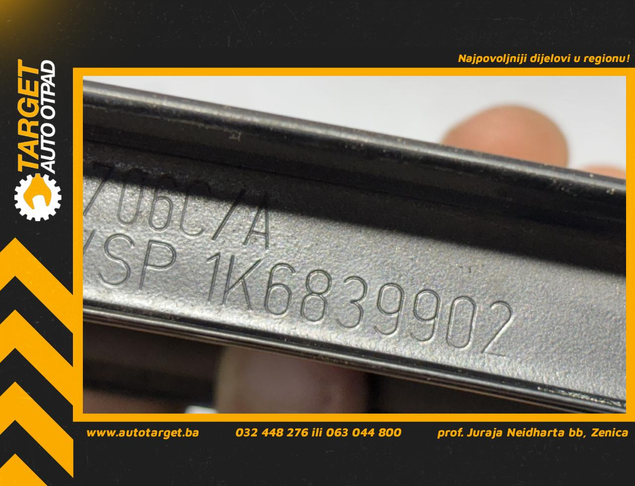DIJELOVI LAJSNA VW GOLF 6 > 08-12 1K6839902