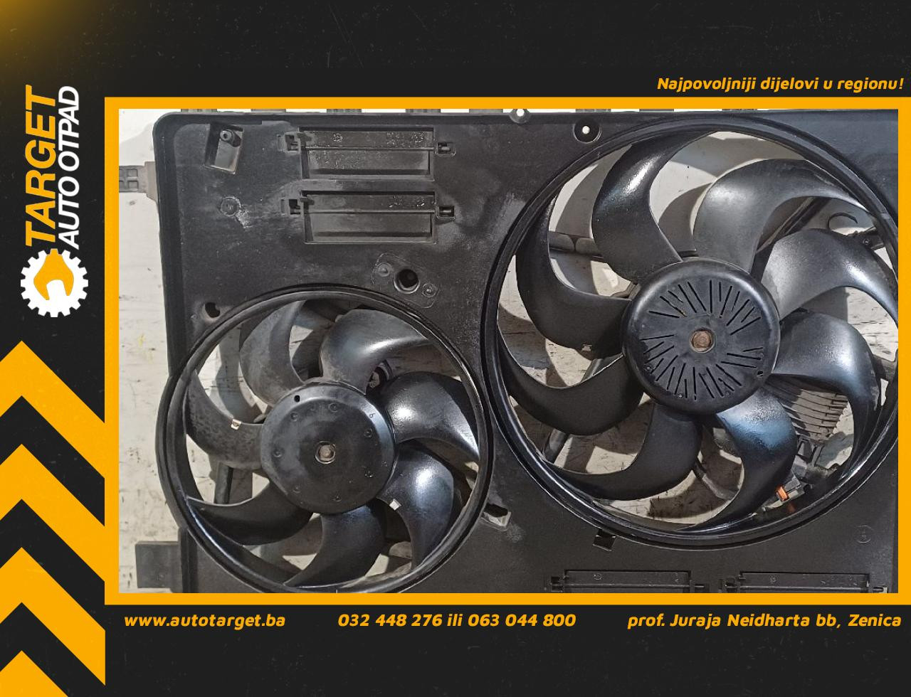 DIJELOVI VENTILATOR VOLVO V70 > 14-16