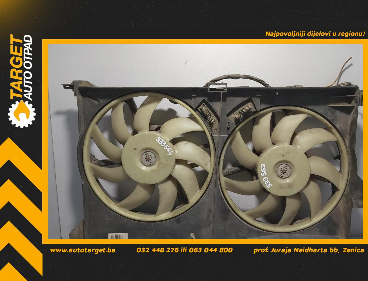 DIJELOVI VENTILATOR SAAB 9-3 > 03-07 873559Q