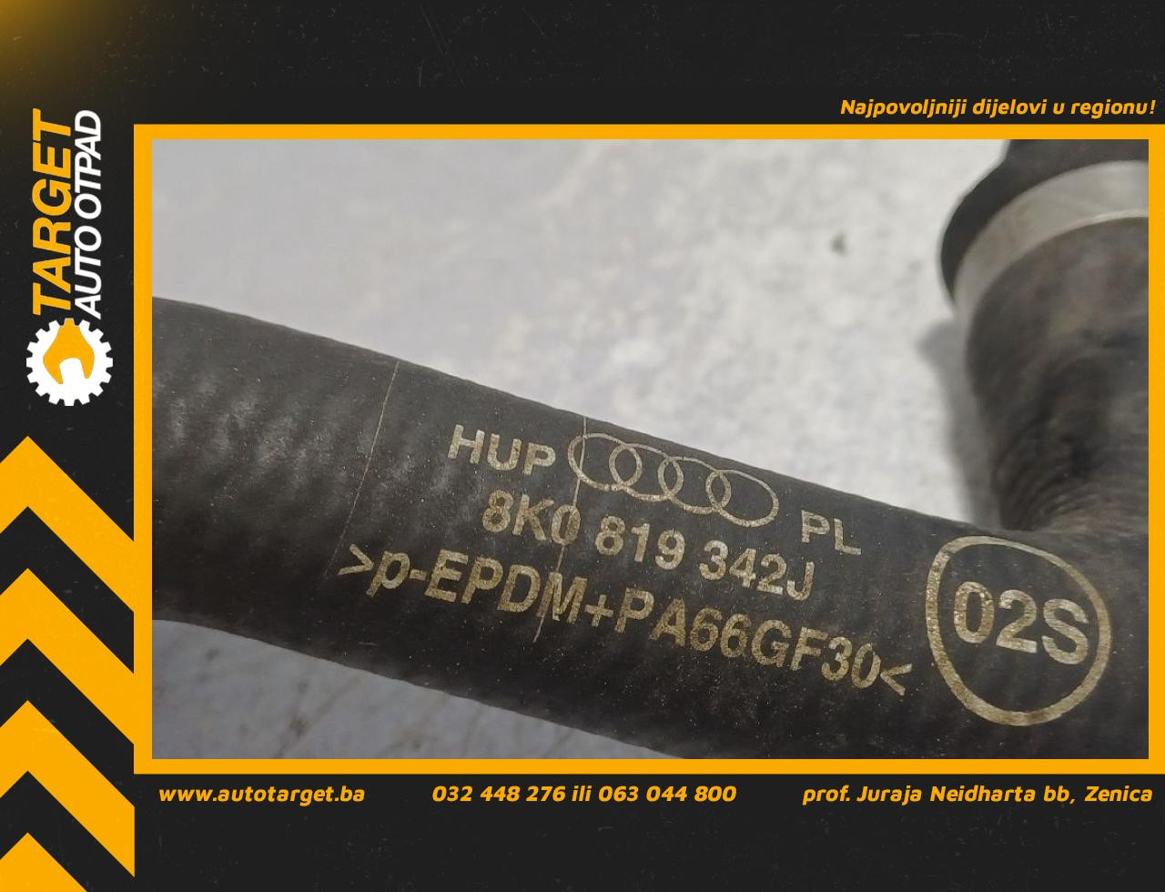 DIJELOVI CRIJEVO AUDI Q5 > 12-16 2.0 8K0819342J