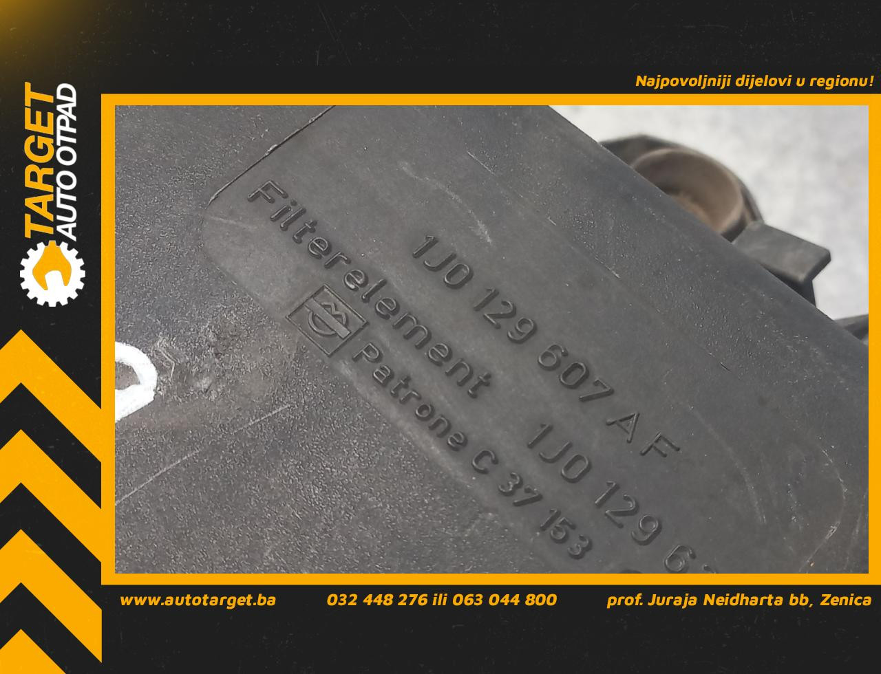 KUCISTE FILTERA ZRAKA SKODA OCTAVIA > 04-08 1J0129607AF