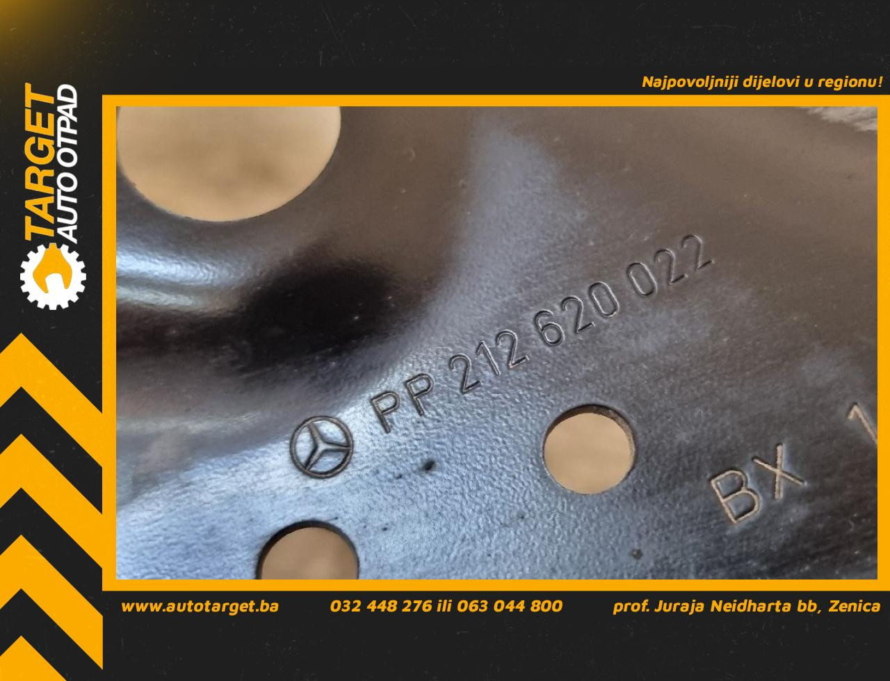 NOSAC FARA MERCEDES E KLASA (W212) > 13-16 PP212620022