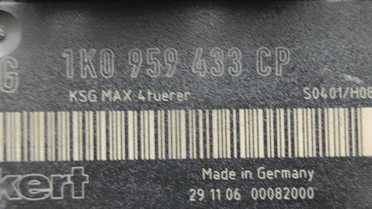 KOMFORT ELEKTRONIKA VW CADDY > 03-10 1K0959433CP