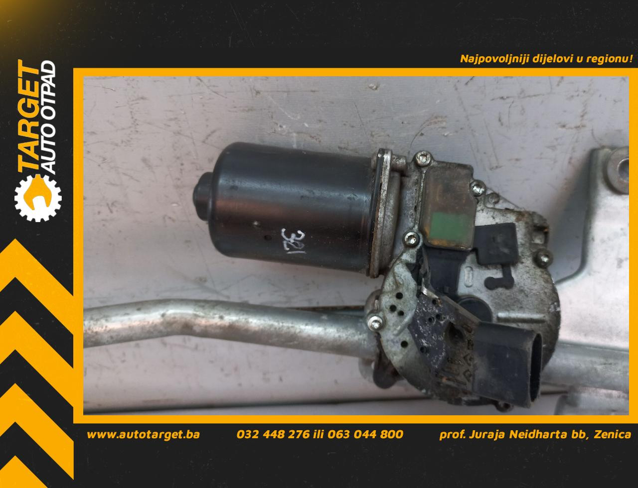 MOTORIC PREDNJEG BRISACA MERCEDES VITO (W639) V KLASA > 03-10 A63