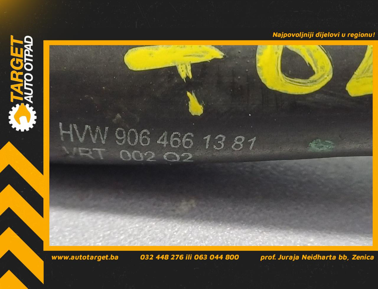 DIJELOVI CRIJEVO VW CRAFTER > 11-16 2.0 9064661381