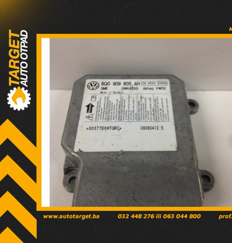 ELEKTRONIKA AIRBAGA VW CADDY > 03-10 6Q0909605AH