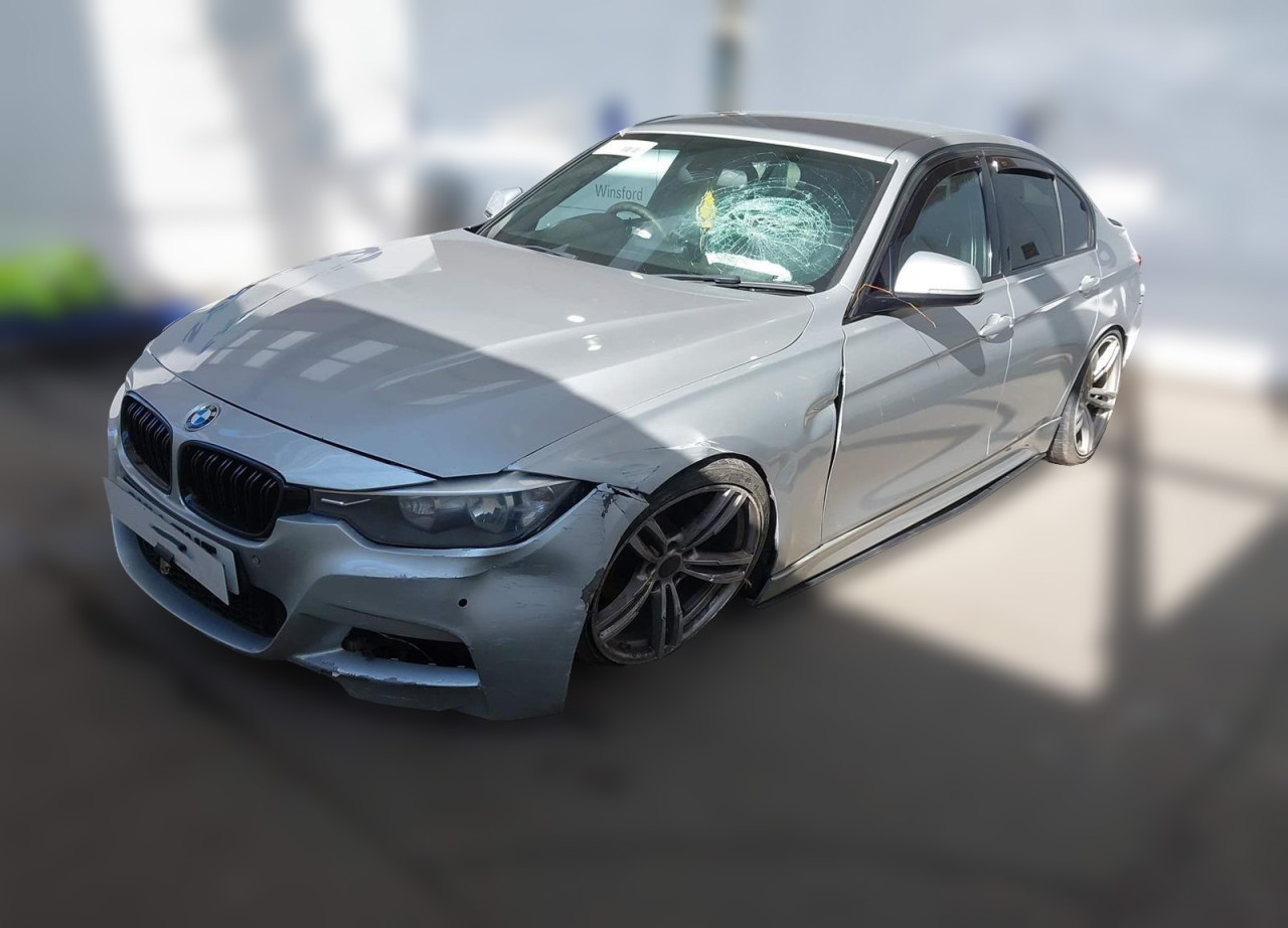 BMW SERIJA 3 F30/F31 3.0 2014 MJENJAČ MOTOR N57D30A DIJELOVI