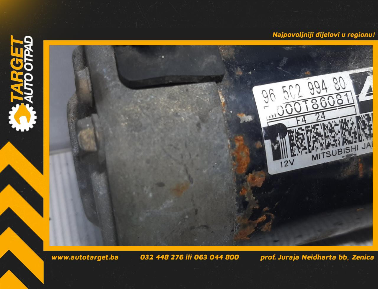DIJELOVI ALNASER CITROEN C5 > 01-04 2.0 M000T86081
