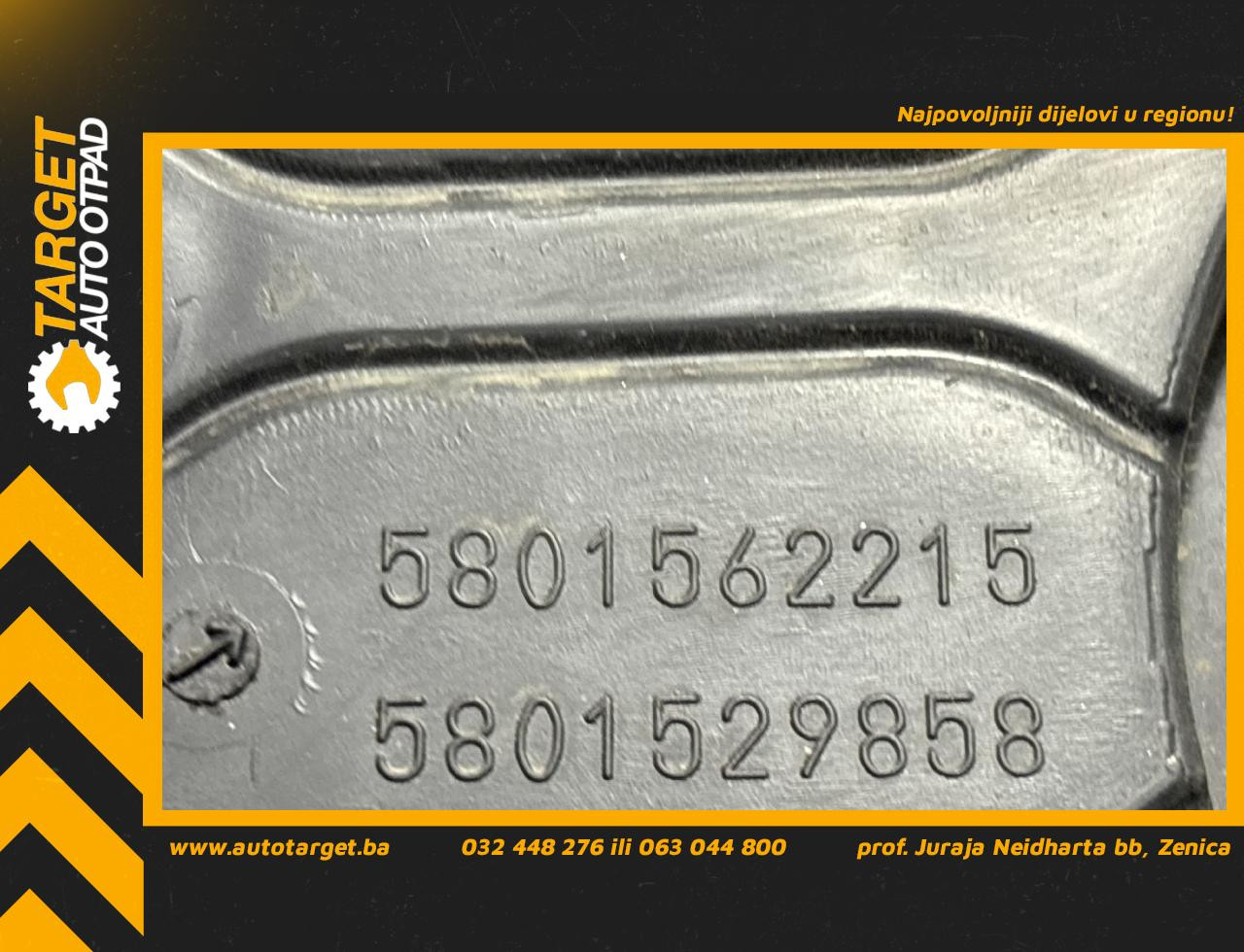 DIJELOVI RESETKA BRANIKA IVECO DAILY > 14- 5801562215