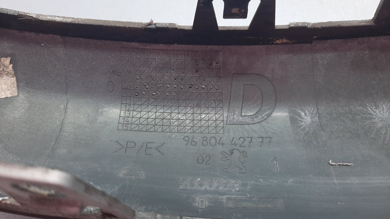 PLASTIKA BRANIKA PEUGEOT 308 > 07-11 9680442777