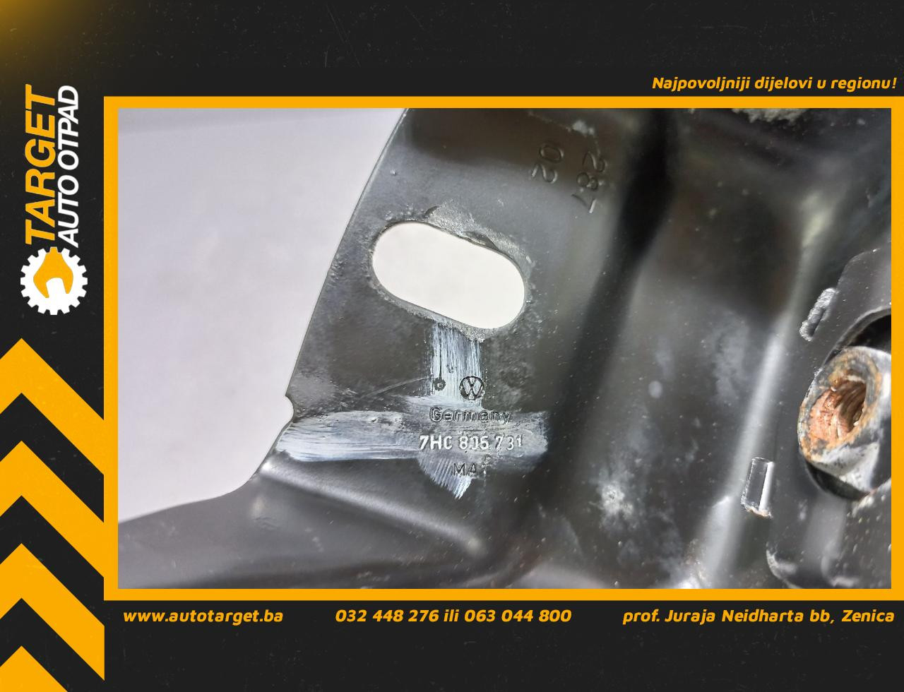 DIJELOVI NOSAC VW T5 > 03-09 7H0805731