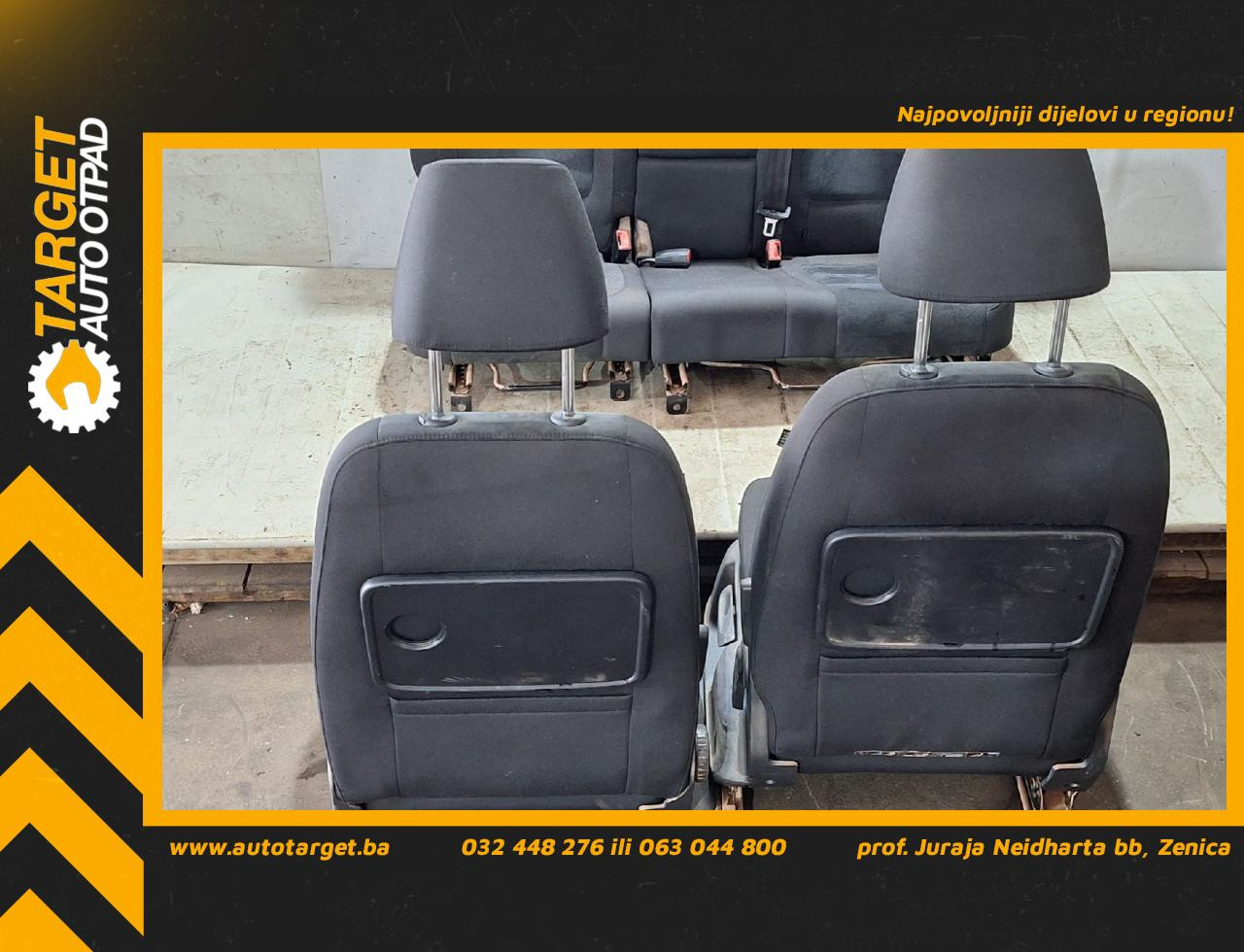 DIJELOVI SJEDISTA VW TIGUAN > 11-15 2.0