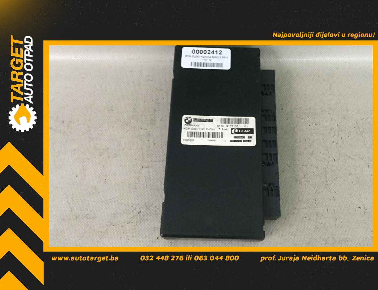 BCM ELEKTRONIKA BMW SERIJA 5 (E60N/E61N) > 07-10 613591