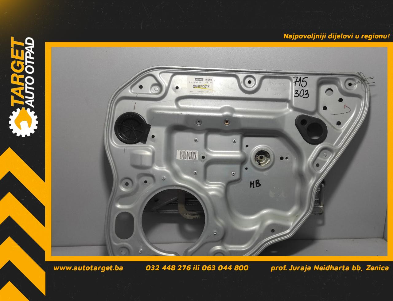 ELEKTRO PODIZAC STAKLA VOLVO S40/V50 > 07-12 8679083