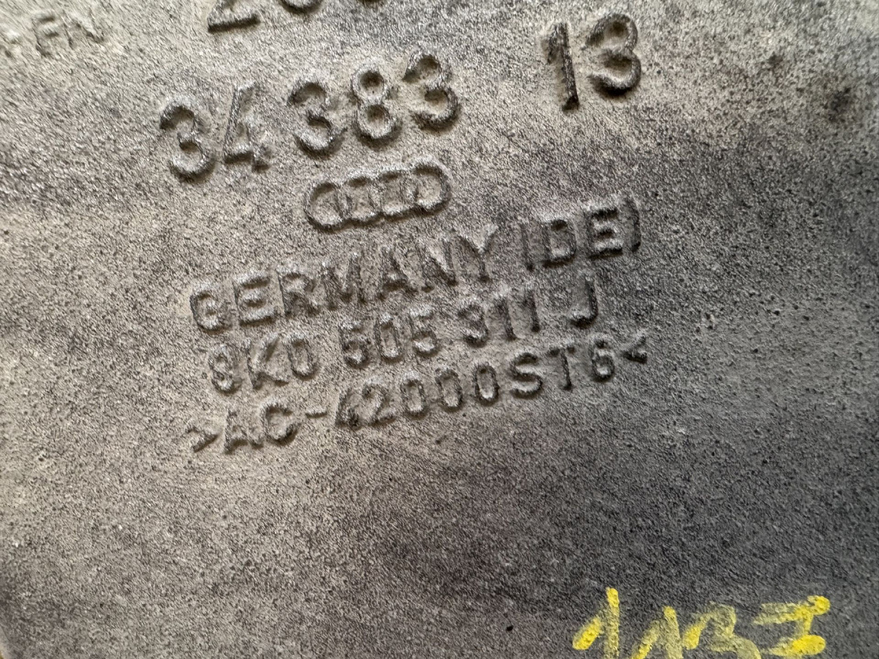 DIJELOVI LAFETA AUDI A4 (B8) > 07-11 8K0505311J