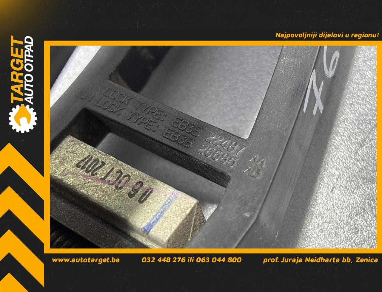 DIJELOVI RUCKA VRATA FORD RANGER > 16- EB3B22487AA