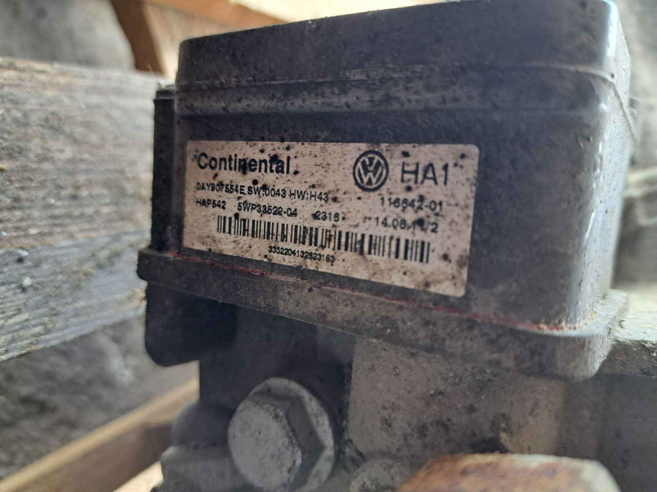 HALDEX SPOJKA VW PASSAT CC > 08-11 0AY907554E